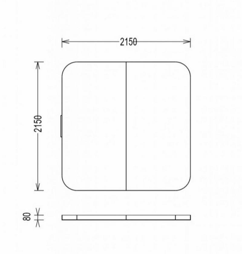PureHaven Pool-Abdeckplane Thermoabdeckung 215x215 cm verschließbar mit Schnallen windsicher, Trapezförmiges Design mit 8 cm Randstärke PureHaven Pool-Abdeckplane Thermoabdeckung 215x215 cm verschließbar mit Schnallen windsicher, Trapezförmiges Design mit 8 cm Randstärke von PureHaven