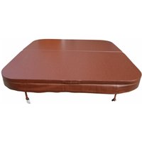Thermoabdeckung 215x215 cm faltbar, windsicher, Schnallen, Regenablauf-System von PureHaven
