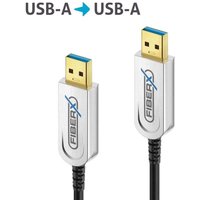 FiberX Serie - USB 3.1 Glasfaser Kabel - USB-A  USB-A - 40m von FiberX