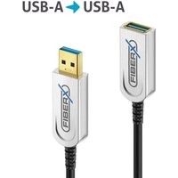 FiberX Series - USB 3.1 Glasfaser Verlängerungskabel - 35m von FiberX