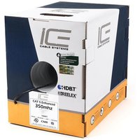 ICE Cable - Cat.5e Kabel, 350MHz, UTP, 24AWG, SBC, HDBaseT, 305m Pulloutbox, Farbe: grau von ICE Cable