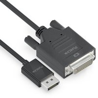 PureLink DisplayPort auf DVI Kabel - 1920x1200 - WUXGA - iSerie - schwarz - 2,00m von PureLink