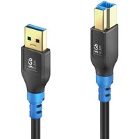PureLink FlexInstall USB-A auf USB-B Kabel USB 3.0 5Gbps 0.30m von PureLink