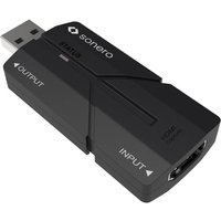 Sonero - HDMI zu USB Video Capture Dongle - Eingang: Bis zu 4K 30Hz (4:4:4), Ausgang: 1080P@60Hz (4:4:4) von sonero