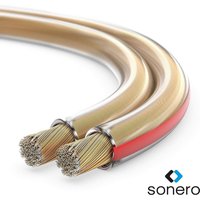 Sonero Lautsprecherkabel 2x0,75mm², CCA 100m, transparent von sonero