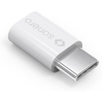 Sonero USB-C Adapter (USB-C Stecker auf Micro USB Buchse), weiß von sonero