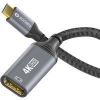 Sonero USB-C auf DisplayPort Adapter - 4K60, 21,6Gbps - grau/schwarz - 0,10m von sonero