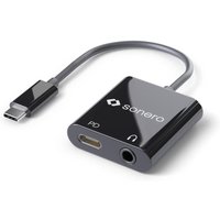 Sonero USB Typ C zu 3,5mm Audio und CF (PD) Konverter von sonero