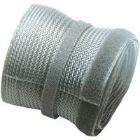 PureMounts Kabelschlauch Polyester 1,80m Grau von PureMounts
