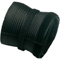 PureMounts Kabelschlauch Polyester 1,80m Schwarz von PureMounts