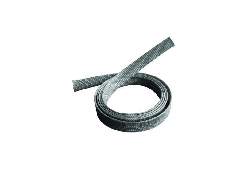 PureMounts Geflechtschlauch PureMounts® - Kabelschlauch PM-ZCCS-SOCKS-20G Polyester 1,80m Grau von PureMounts