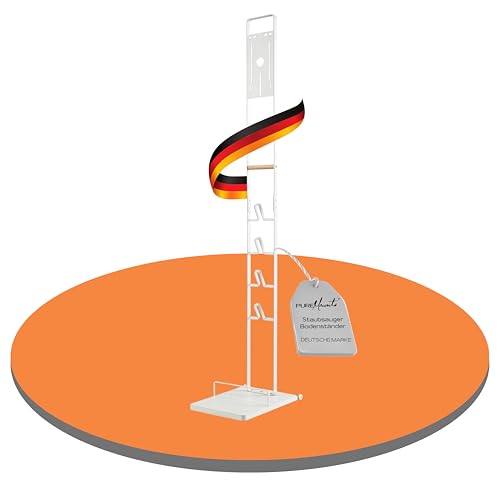 PureMounts Staubsauger Ständer Halterung universal kompatibel mit Dyson V15, V12, V11, V10, V8, V7, Bodenständer, Zubehör Halter, Weiß von PureMounts