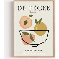 Peach Exhibition Poster Hol Dir Die Georgia-Pfirsichkultur Mit Diesem Abstrakten Poster Nach Hause. Perfektes Einzugsgeschenk Peach Exhibition Poster Hol Dir Die Georgia-Pfirsichkultur Mit Diesem Abstrakten Poster Nach Hause. Perfektes Einzugsgeschenk von PurePeachStudio
