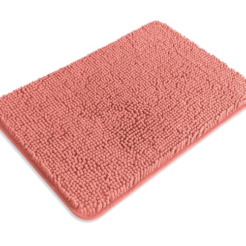 PureSwan Coral Badezimmerteppiche, saugfähige und waschbare Badematte, rutschfest, dick, weicher Chenille, Badteppiche für Badezimmer, Küche, Dusche, Waschbecken, 50,8 x 81,3 cm PureSwan Coral Badezimmerteppiche, saugfähige und waschbare Badematte, rutschfest, dick, weicher Chenille, Badteppiche für Badezimmer, Küche, Dusche, Waschbecken, 50,8 x 81,3 cm von PureSwan