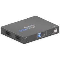 0 PureTools - 2x1 USB3 Cat Extender Switch (Host-Side) - USB 3.2 Gen1 Data Extender Switch inkl. Dual Device Ports & PD von PureTools