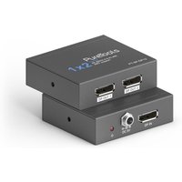 PureTools - DP Splitter 1x2, 4K (60Hz 4:4:4) mit MST von PureTools