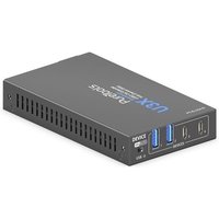 0 PureTools - USB3 Cat Extender Hub (geräteseitig) - USB 3.2 Gen1 Data Extender Hub mit vier Geräteanschlüssen von PureTools