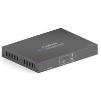 PureTools - ProAV USB-C Alt-Mode Docking Station - 4K (60Hz 4:4:4) USB-C + 100W PD Dual 4K HDMI Ausgang, USB 3.2 und Eth von PureTools