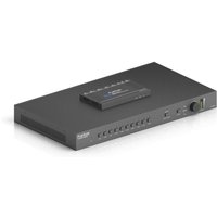 PureTools - Scaler Switcher 9x2, 4K, 3-Level MIC, HDMI & HDBT Ausgänge, Balanced Audio  +  Verstärker von PureTools