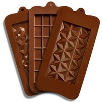 Schokoladen-Silikonform 3Er-Kombo-Vogue von PureXocolate
