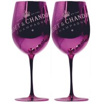 Moet Chandon Gläser in Pink Imperial Champagner Limited Ibiza Edition Neu 2 Stück Moet Chandon Gläser in Pink Imperial Champagner Limited Ibiza Edition Neu 2 Stück von Pureglasses