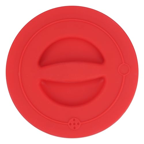 1 Packung Silikon-Ersatzdeckel, nur passend für Pyrex 4 Tassen aus gehärtetem Glas, wiederverwendbar und lebensmittelechtes Silikon, spülmaschinen- und mikrowellengeeignet (Tassen nicht im von Purekra