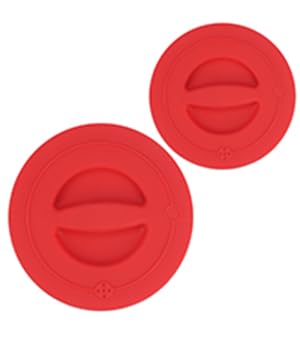 Silikon-Ersatzdeckel, passend für Pyrex 1 Tasse und 2 Tassen aus gehärtetem Glas, wiederverwendbar und lebensmittelechtes Silikon, spülmaschinen- und mikrowellengeeignet (Tassen nicht im Lieferumfang Silikon-Ersatzdeckel, passend für Pyrex 1 Tasse und 2 Tassen aus gehärtetem Glas, wiederverwendbar und lebensmittelechtes Silikon, spülmaschinen- und mikrowellengeeignet (Tassen nicht im Lieferumfang von Purekra