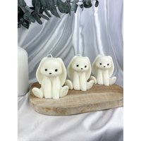 Hasen Kerzen, Häschen Kerze Aus Rapswachs, Oster Kerze, Osterhase, Tierkerze Hasen Kerzen, Häschen Kerze Aus Rapswachs, Oster Kerze, Osterhase, Tierkerze von Purelittlecandles