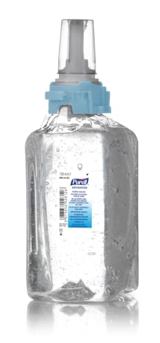 PURELL Advanced Hygienisches Händedesinfektionsmittel (ADX-12/1200ml) 1.200ml Nachfüllpack für den Seifenspender PURELL ADX-12 von Purell