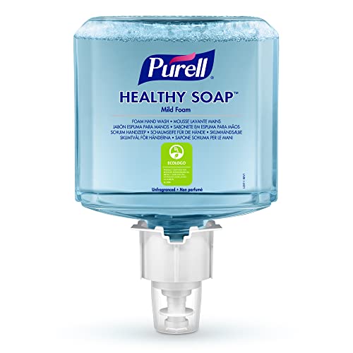 PURELL HEALTHY SOAP Mild Milde Schaumseife für die Hände (ES6/1200ml) 1.200ml Nachfüllpack für den berührungslosen Seifenspender PURELL ES6 von Purell