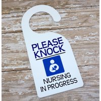 stillzeit Im Fortschritt Do Not Disturb Büro/Kinderzimmer Benutzerdefiniertes Schild Babyparty Geburt Neue Mutter Personalisiertes Geschenk von PurelyPersonalized