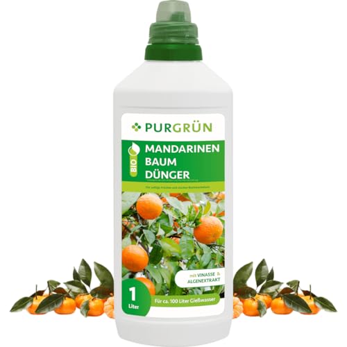 Purgrün Bio-Mandarinenbaum-Dünger 1 Liter von Purgrün