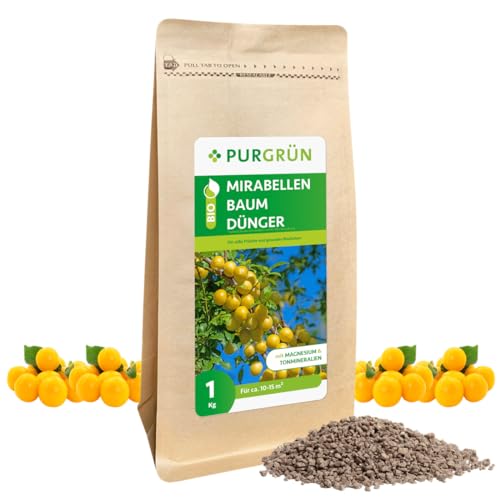 Purgrün Bio-Mirabellenbaum-Dünger 1 kg von Purgrün