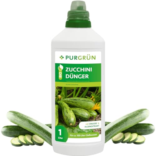 Purgrün Bio-Zucchini-Dünger 1 Liter von Purgrün