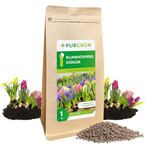 Purgrün Blumenzwiebel-Dünger 1 kg von Purgrün