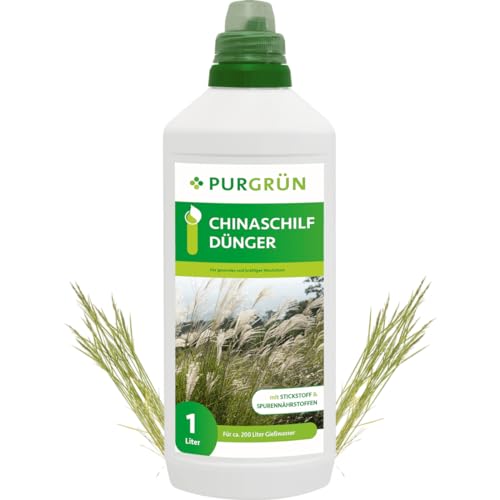 Purgrün Chinaschilf-Dünger 1 Liter von Purgrün