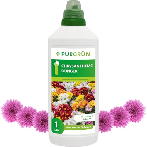 Purgrün Chrysantheme-Dünger 1 Liter von Purgrün