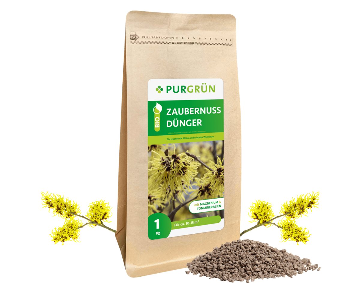 Purgrün Gartendünger Purgrün Bio Zaubernuss Dünger, NPK 6+3+8, Magnesium, 1 kg, Bio-Krümelgranulat, Natürliche Sofort- und Langzeitwirkung Purgrün Gartendünger Purgrün Bio Zaubernuss Dünger, NPK 6+3+8, Magnesium, 1 kg, Bio-Krümelgranulat, Natürliche Sofort- und Langzeitwirkung von Purgrün