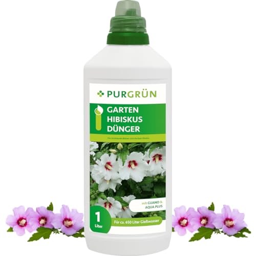 Purgrün Gartenhibiskus-Dünger 1 Liter von Purgrün