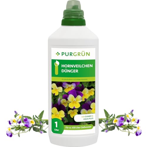 Purgrün Hornveilchen-Dünger 1 Liter von Purgrün