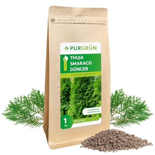 Purgrün Thuja-Smaragd-Dünger 1 kg von Purgrün