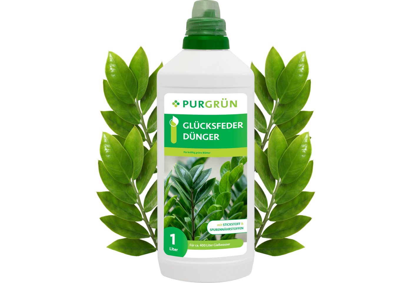 Purgrün Universaldünger Purgrün Glücksfeder Dünger, NPK 10+4+6, für gesundes Wachstum, 1L, Flüssigdünger, Mit allen wichtigen Haupt- und Spurennährstoffen Purgrün Universaldünger Purgrün Glücksfeder Dünger, NPK 10+4+6, für gesundes Wachstum, 1L, Flüssigdünger, Mit allen wichtigen Haupt- und Spurennährstoffen von Purgrün