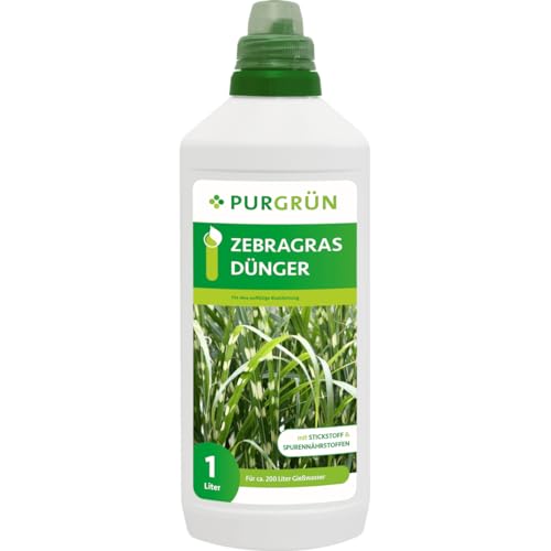 Purgrün Zebragras-Dünger 1 Liter von Purgrün