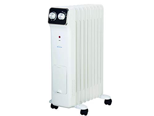 PURLINE HOTI OR2000 Öl-Heizkörper, 2000 W, 9 Elemente, Thermostat, 3 Leistungsstufen, Elektroheizung Energiesparend, Leistungsregler für niedrigen Stromverbrauch, kompakt und tragbar, weiß PURLINE HOTI OR2000 Öl-Heizkörper, 2000 W, 9 Elemente, Thermostat, 3 Leistungsstufen, Elektroheizung Energiesparend, Leistungsregler für niedrigen Stromverbrauch, kompakt und tragbar, weiß von Purline