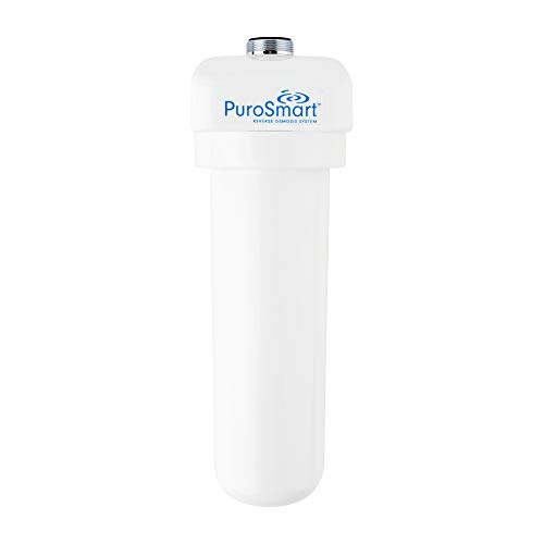 PuroSmart RO-System mit hohem Durchfluss, kompaktes RO-System, kann direkt auf dem Wasserhahn montiert werden, ideal für Wohnungen und Mietwohnungen, PSFM50 (Wasserhahnhalterungs-RO-System) von PuroSmart