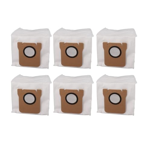 6pcs Vakuumreiniger Staubbeutel, Premium nicht gewebtes Stoff Selbstverriegelung Wirksamer Ersatzuniverseller Anfall für die Reinigung von Hausreinigung von Purokise