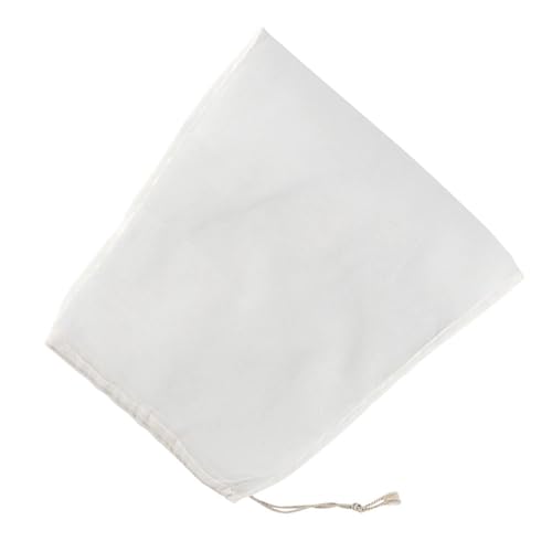 Brauenbeutel, 100 Mesh Food Grade Wine Filter Bag Sojamilchfiltertaschen wiederverwendbare dauerhafte Brau -Mesh -Tasche für Bierherstellung Marmelade Kefir Fruchtwein (20x30cm) von Purokise