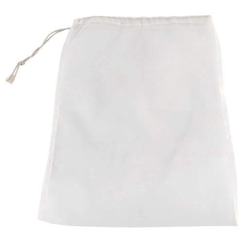 Brauenbeutel, 100 Mesh Food Grade Wine Filter Bag Sojamilchfiltertaschen wiederverwendbare dauerhafte Brau -Mesh -Tasche für Bierherstellung Marmelade Kefir Fruchtwein (45x62cm) von Purokise