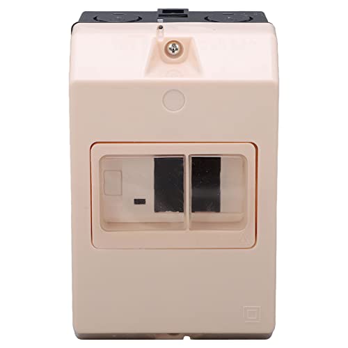 Leistungsschalter Panel Circus Breaker Box Flame Reportardant ABS Palm Exclusion -Funktion für GV2 MC02 GV2 ME 140 x 90 x 85 mm von Purokise