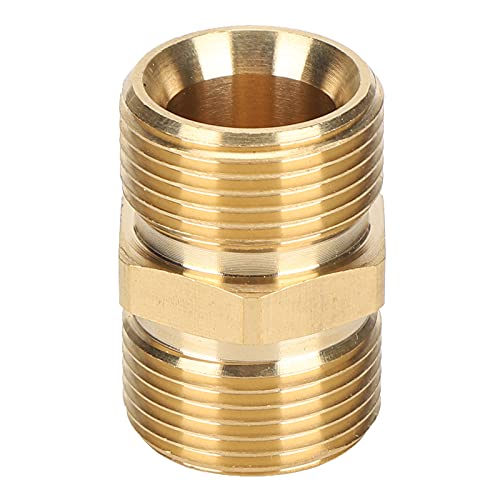 Purokise Hochdrucksprühadapter Messing M22 männlicher Gewinde 14 -mm -Schlauchanschluss Koppler Purokise Hochdrucksprühadapter Messing M22 männlicher Gewinde 14 -mm -Schlauchanschluss Koppler von Purokise
